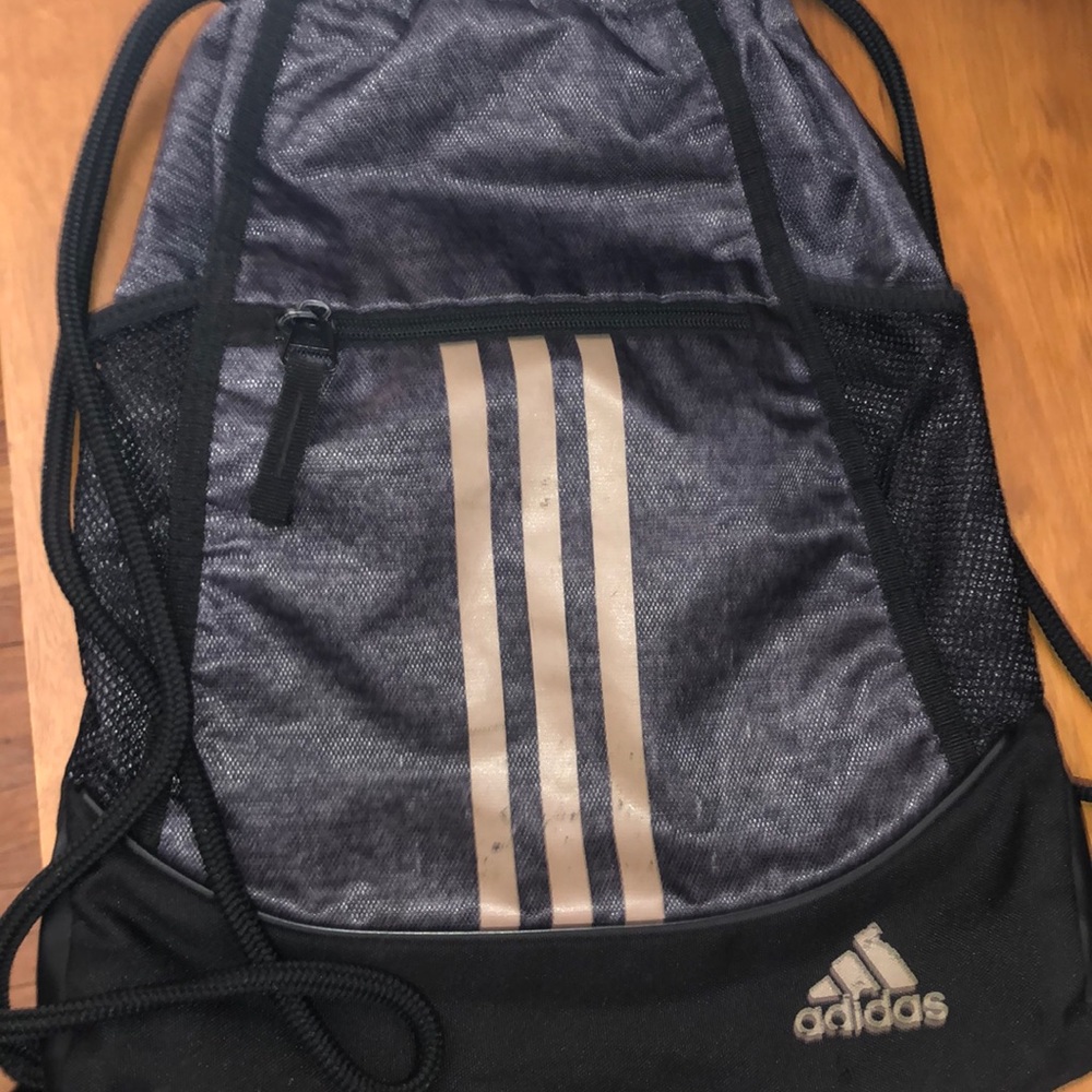 Adidas drawstring bag